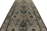 6x17 Gray and Light Blue Anatolian Traditional Rug