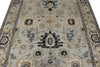 6x17 Gray and Light Blue Anatolian Traditional Rug
