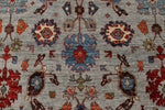 6x16 Gray and Multicolor Anatolian Traditional Rug