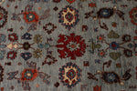 6x16 Gray and Multicolor Anatolian Traditional Rug