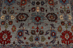 6x16 Gray and Multicolor Anatolian Traditional Rug
