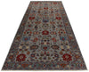 6x16 Gray and Multicolor Anatolian Traditional Rug