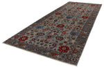 6x16 Gray and Multicolor Anatolian Traditional Rug