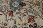 4x12 Gray and Gray Anatolian Traditional Runner