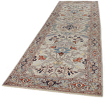 4x12 Gray and Gray Anatolian Traditional Runner