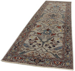 4x12 Gray and Gray Anatolian Traditional Runner