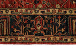 6x18 Red and Navy Anatolian Traditional Rug