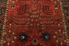 6x18 Red and Navy Anatolian Traditional Rug