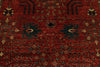 6x18 Red and Navy Anatolian Traditional Rug