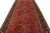 6x18 Red and Navy Anatolian Traditional Rug