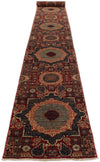 2x20 Red and Multicolor Anatolian Traditional Rug