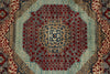 7x18 Gray and Purple Anatolian Traditional Rug