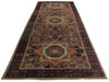 7x18 Gray and Purple Anatolian Traditional Rug