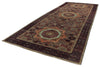 7x18 Gray and Purple Anatolian Traditional Rug