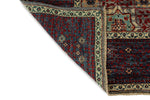 7x18 Gray and Purple Anatolian Traditional Rug