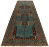 4x14 Blue and Multicolor Anatolian Traditional Runner