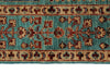 4x14 Blue and Multicolor Anatolian Traditional Runner
