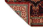 3x19 Red and Ivory Anatolian Traditional Rug