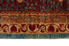12x17 Burgundy and Multicolor Turkish Tribal Rug