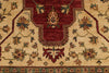 6x16 Red and Light Brown Anatolian Traditional Runner