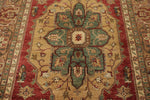 6x16 Red and Light Brown Anatolian Traditional Runner