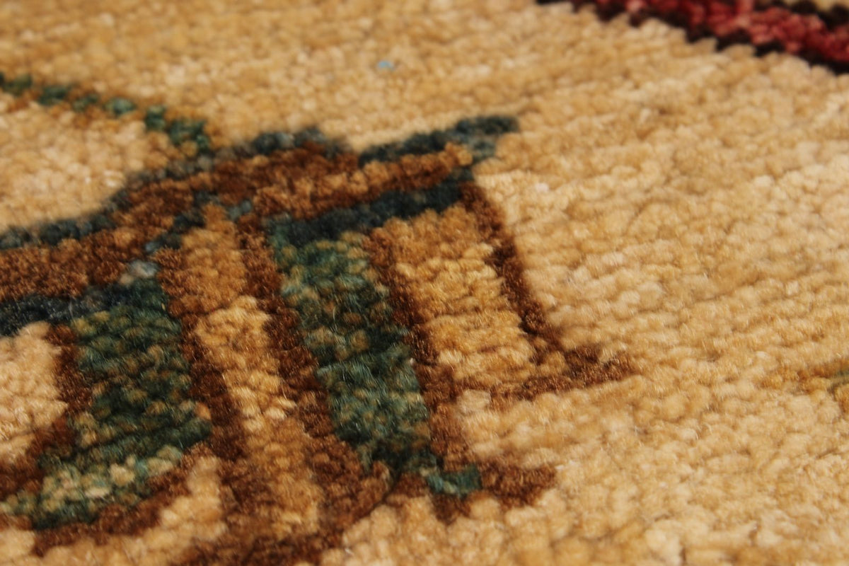 6x16 Red and Light Brown Anatolian Traditional Runner