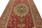 6x16 Red and Light Brown Anatolian Traditional Runner