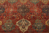 12x16 Burgundy and Multıcolor Anatolian Tribal Rug