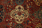 12x16 Burgundy and Multıcolor Anatolian Tribal Rug