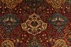 12x16 Burgundy and Multıcolor Anatolian Tribal Rug