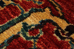 12x16 Burgundy and Multıcolor Anatolian Tribal Rug