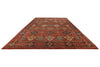 12x16 Burgundy and Multıcolor Anatolian Tribal Rug