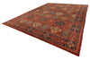12x16 Burgundy and Multıcolor Anatolian Tribal Rug