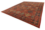 12x16 Burgundy and Multıcolor Anatolian Tribal Rug