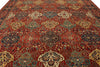 12x16 Burgundy and Multıcolor Anatolian Tribal Rug