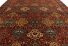 12x16 Burgundy and Multıcolor Anatolian Tribal Rug