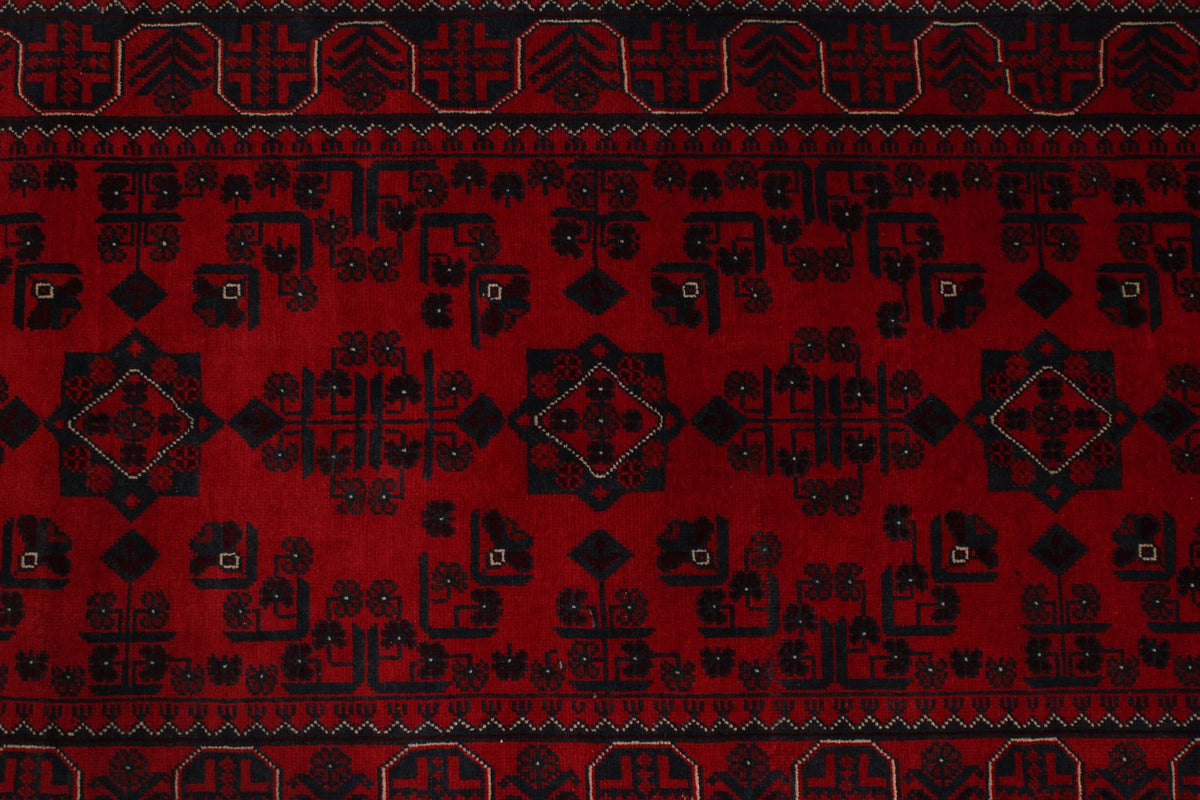 3x22 Red and Navy Turkish Tribal Runner