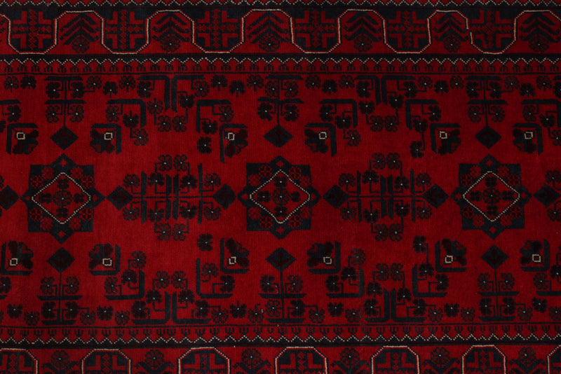 3x22 Red and Navy Turkish Tribal Runner