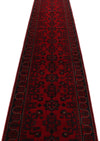 3x22 Red and Navy Turkish Tribal Runner
