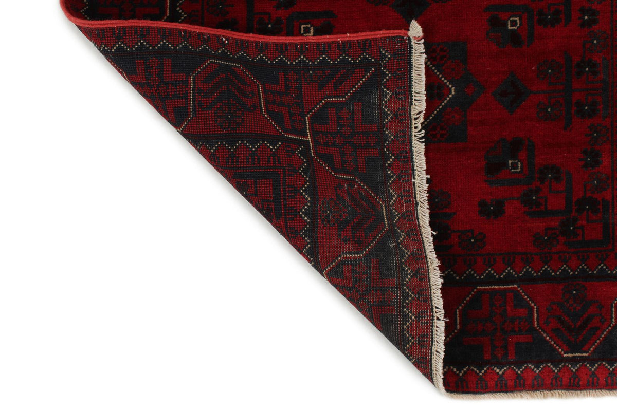 3x22 Red and Navy Turkish Tribal Runner