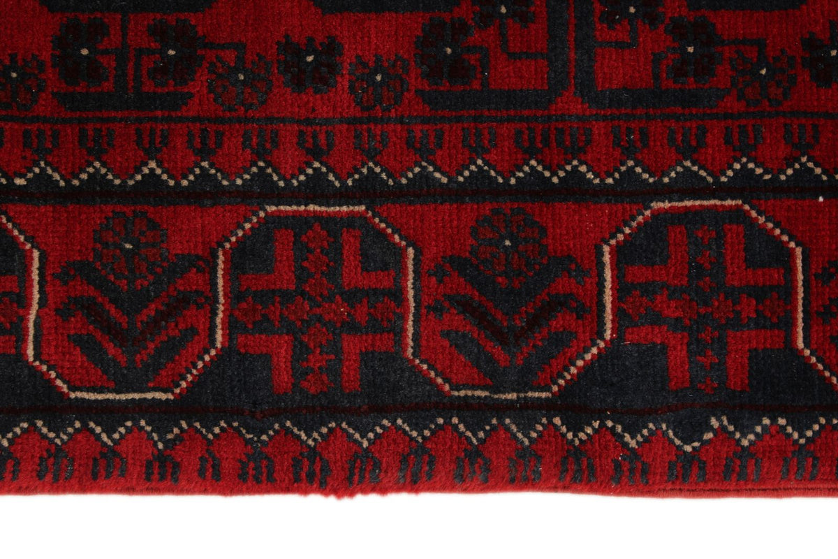 3x22 Red and Navy Turkish Tribal Runner