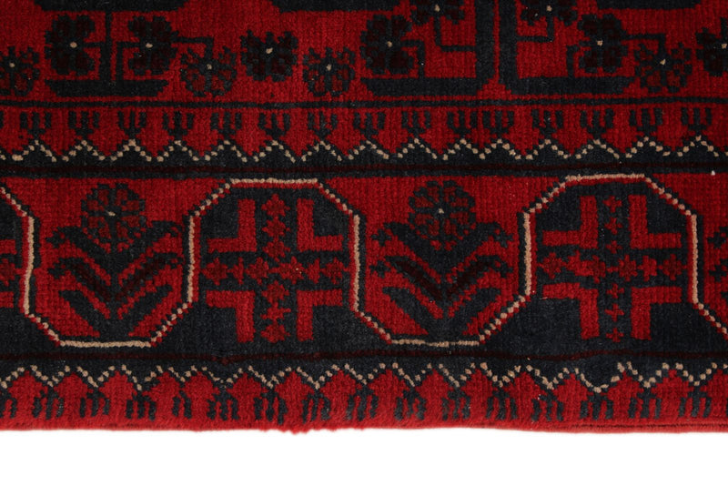 3x22 Red and Navy Turkish Tribal Runner
