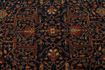 12x18 Navy and Red Anatolian Traditional Rug