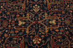 12x18 Navy and Red Anatolian Traditional Rug