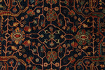 12x18 Navy and Red Anatolian Traditional Rug