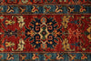 12x18 Navy and Red Anatolian Traditional Rug
