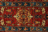 12x18 Navy and Red Anatolian Traditional Rug