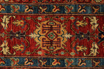 12x18 Navy and Red Anatolian Traditional Rug