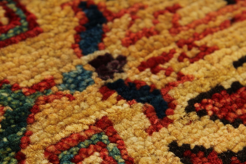 12x18 Navy and Red Anatolian Traditional Rug