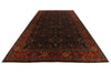 12x18 Navy and Red Anatolian Traditional Rug